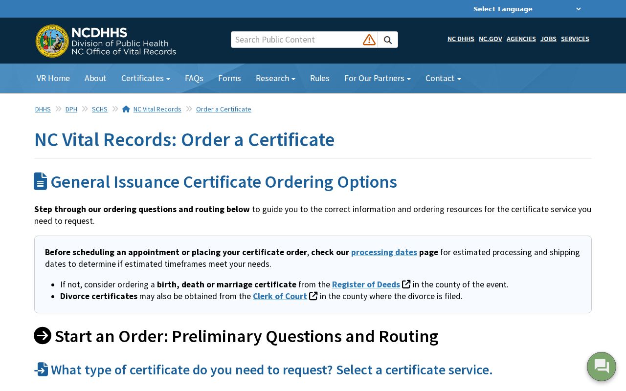 Carrboro people search through North Carolina vital records ordering